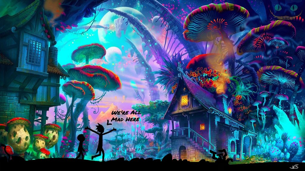 Rick y Morty en otro planeta